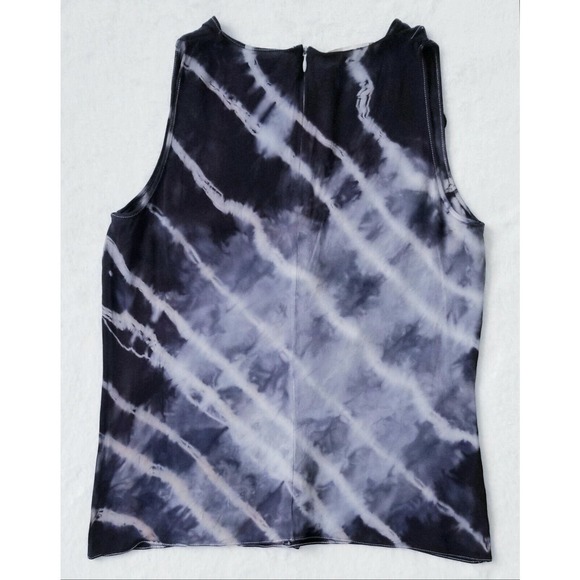 MICHAEL KORS "RUNWAY COLLECTION" ITALY FLUTTER PANEL SILK BLOUSE TANK TOP $495 4 - Picture 6 of 9